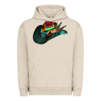 Pigment French Oak aztec sunflower cowboy hat Urban Hoodie - Jasminsmagicworld