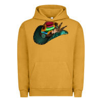 Pigment Peanut Butter aztec sunflower cowboy hat Urban Hoodie - Jasminsmagicworld