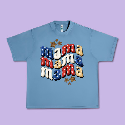 American Mama Urban Heavy Tee Designed By Bundleandbundleshop