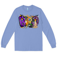 Colony Blue boo Long Sleeve Tee - CowhideDigitalArt
