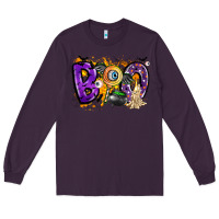 Plum boo Long Sleeve Tee - CowhideDigitalArt
