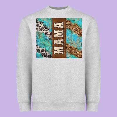 Western Mama Heavyweight Sweatshirt Designed By Jasminsmagicworld