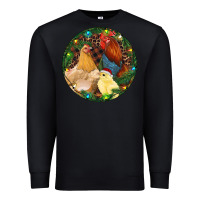 Black Christmas Chick Family Premium Sweatshirt - RanaPortraitStore