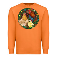 Carrot Christmas Chick Family Premium Sweatshirt - RanaPortraitStore