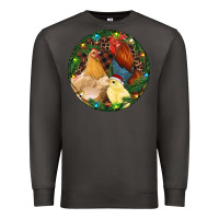 Smoke Christmas Chick Family Premium Sweatshirt - RanaPortraitStore