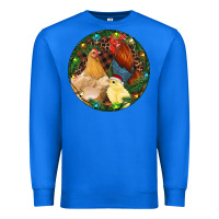 True Royal Christmas Chick Family Premium Sweatshirt - RanaPortraitStore