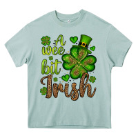 Arona St. Patrick's A wee bit irish Heavy Core Tee - OliviaCreatesArt
