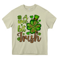 Mossy St. Patrick's A wee bit irish Heavy Core Tee - OliviaCreatesArt