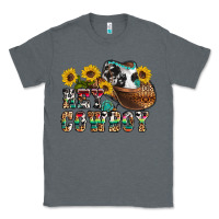 Charcoal Heather hey cowbow Classic Tee - OliviaCreatesArt