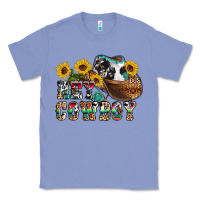 Colony Blue hey cowbow Classic Tee - OliviaCreatesArt