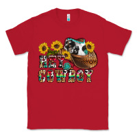 Red hey cowbow Classic Tee - OliviaCreatesArt