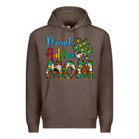 Coffee proud autism mom Premium Hoodie - Artiststas