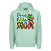 Proud Autism Mom Premium Hoodie | Teevron