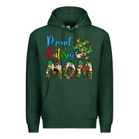 Sports Green proud autism mom Premium Hoodie - Artiststas