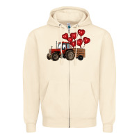 Sandshell farm tractor Zipper Hoodie - RanaPortraitStore
