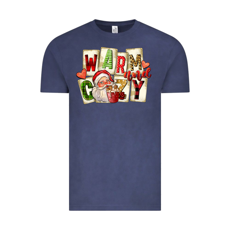 Warm And Cozy Santa Vintage Tee by FaDigitalArtStudio | Teevron