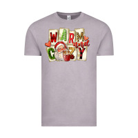 Vintage Zinc warm and cozy santa Vintage Tee - FaDigitalArtStudio