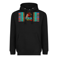 Black texas chica skull with bandana Heavyweight Hoodie - Jasminsmagicworld