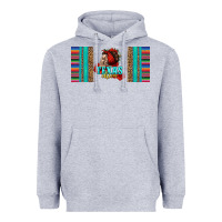 Heather Grey texas chica skull with bandana Heavyweight Hoodie - Jasminsmagicworld