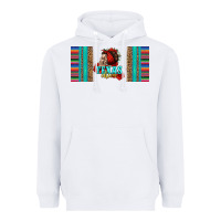 White texas chica skull with bandana Heavyweight Hoodie - Jasminsmagicworld