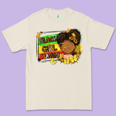 Black Girl Magic Premium Tee Designed By Fadigitalartstudio