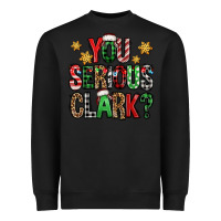 Black you serious clark Christmas vacation Heavyweight Sweatshirt - Jasminsmagicworld