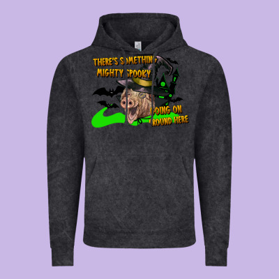 There's Something Mighty Going On Around Here Pig Vintage Hoodie Designed By Lillyallendesigns