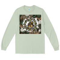 Matcha natures circle of life Long Sleeve Tee - CowhideDigitalArt
