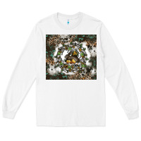 White natures circle of life Long Sleeve Tee - CowhideDigitalArt
