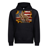 Black american th of july wolves Urban Hoodie - Jasminsmagicworld