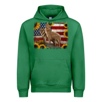 Emerald american th of july wolves Urban Hoodie - Jasminsmagicworld