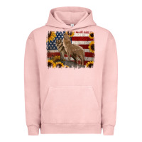 Pigment Salmon american th of july wolves Urban Hoodie - Jasminsmagicworld