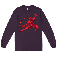 Plum zuko Long Sleeve Tee - DesigneFamous