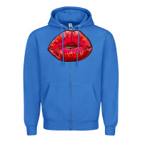True Royal kiss Zipper Hoodie - RanaPortraitStore