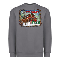 Storm Christmas On The Farm Heavyweight Sweatshirt - RanaPortraitStore