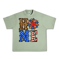 Oil Green 4th of july home Urban Heavy Tee - BundleAndBundleShop