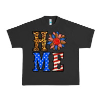 Pigment Black 4th of july home Urban Heavy Tee - BundleAndBundleShop