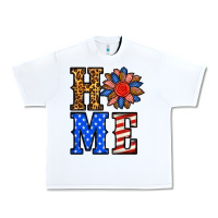 White 4th of july home Urban Heavy Tee - BundleAndBundleShop
