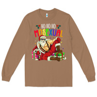 Toasted Coconut mens ho ho ho mosexual Long Sleeve Tee - DesigneFamous