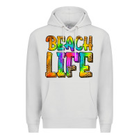Dove Grey beach life Premium Hoodie - Jasminsmagicworld