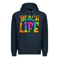 Navy beach life Premium Hoodie - Jasminsmagicworld