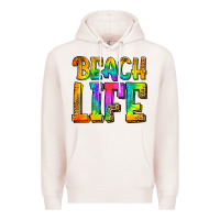 Pale Pink beach life Premium Hoodie - Jasminsmagicworld