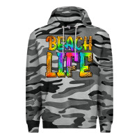 Slate Camo beach life Premium Hoodie - Jasminsmagicworld