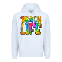 White beach life Premium Hoodie - Jasminsmagicworld