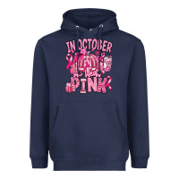 Navy in october we wear pink american football Heavyweight Hoodie - RanaPortraitStore