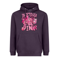Plum in october we wear pink american football Heavyweight Hoodie - RanaPortraitStore