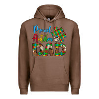 Chestnut proud autism dad Premium Hoodie - Artiststas