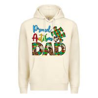 Sandshell proud autism dad Premium Hoodie - Artiststas