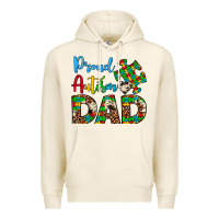 Tofu proud autism dad Premium Hoodie - Artiststas
