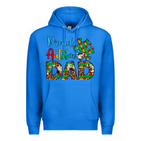 True Royal proud autism dad Premium Hoodie - Artiststas